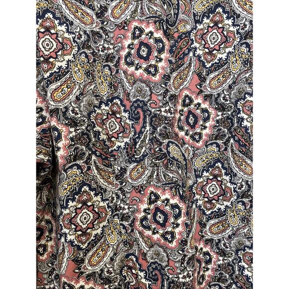 Chadwick’s of Boston Button Up Shirt Women’s Size 18 Paisley Print - Long Sleeve - Picture 5 of 8